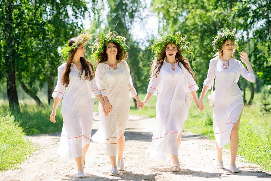 Slavic girls in Contagene