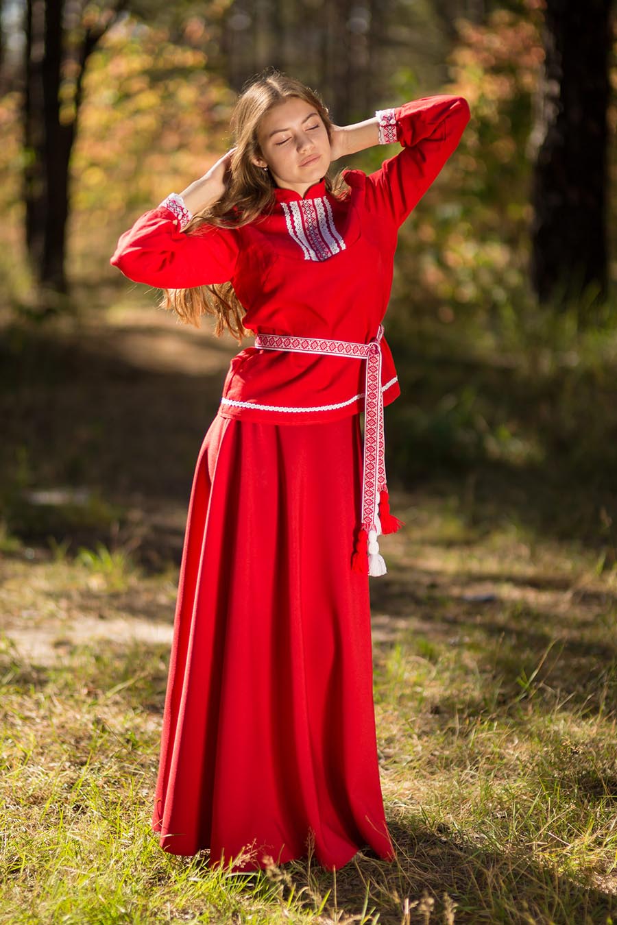 Underwear Women in Slavic costumes in Contagene